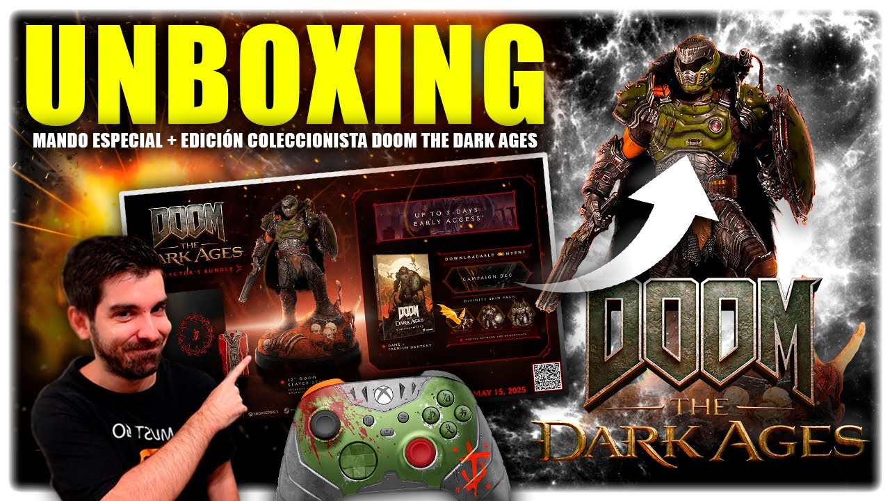 🎮 UNBOXING Doom The Dark Ages Collector Edition + MANDO Xbox Controller | Game Pass PS5 PC - Semons