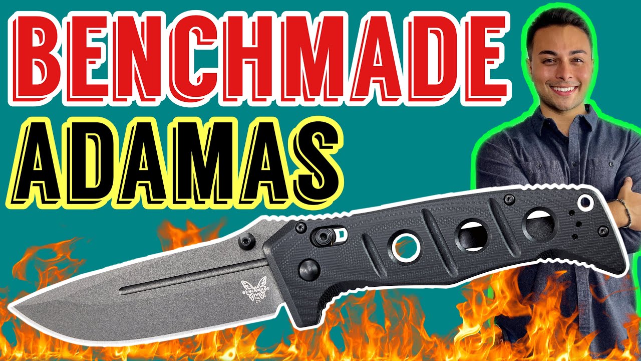 Тактическое совершенство EDC? BENCHMADE Adamas CPM Cru-Wear | Тактическое оружие самообороны на к...