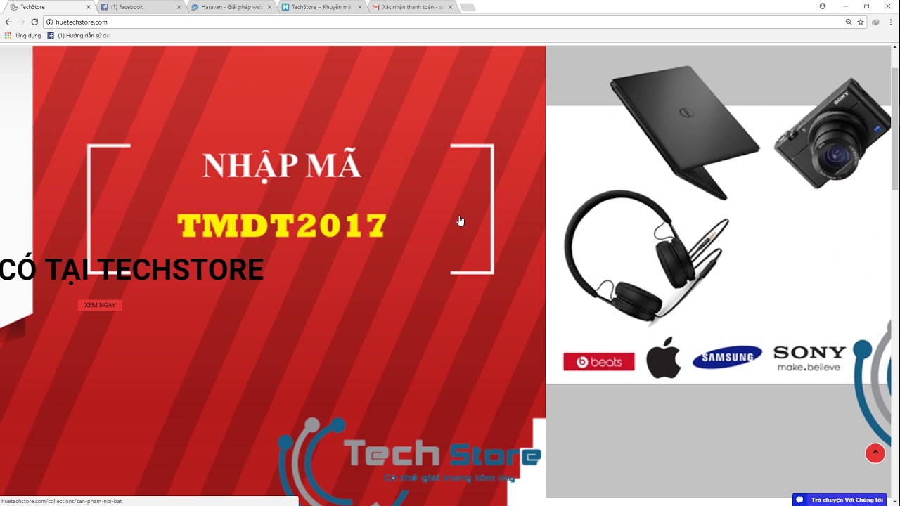 Huế Tech Store (huetechstore.com) - TMĐT HCE 2017