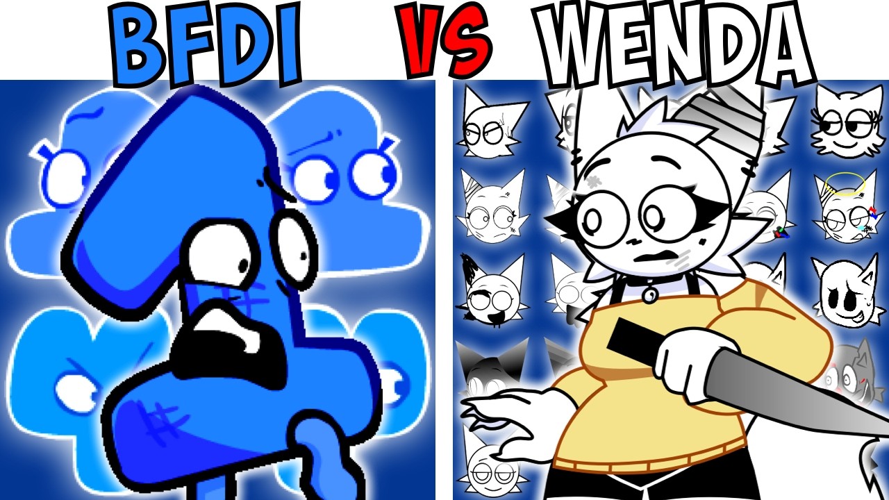 ALL BFDI VS WENDA TEST | FNF Character Test | Gameplay VS Playground
