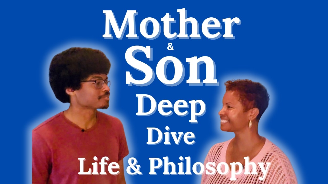 Deep Conversation - Mother and Son