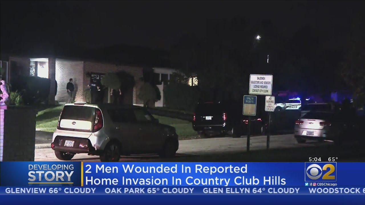 Home Invasion Investigation Underway In Country Club Hills After 2 Men Injured In Shooting