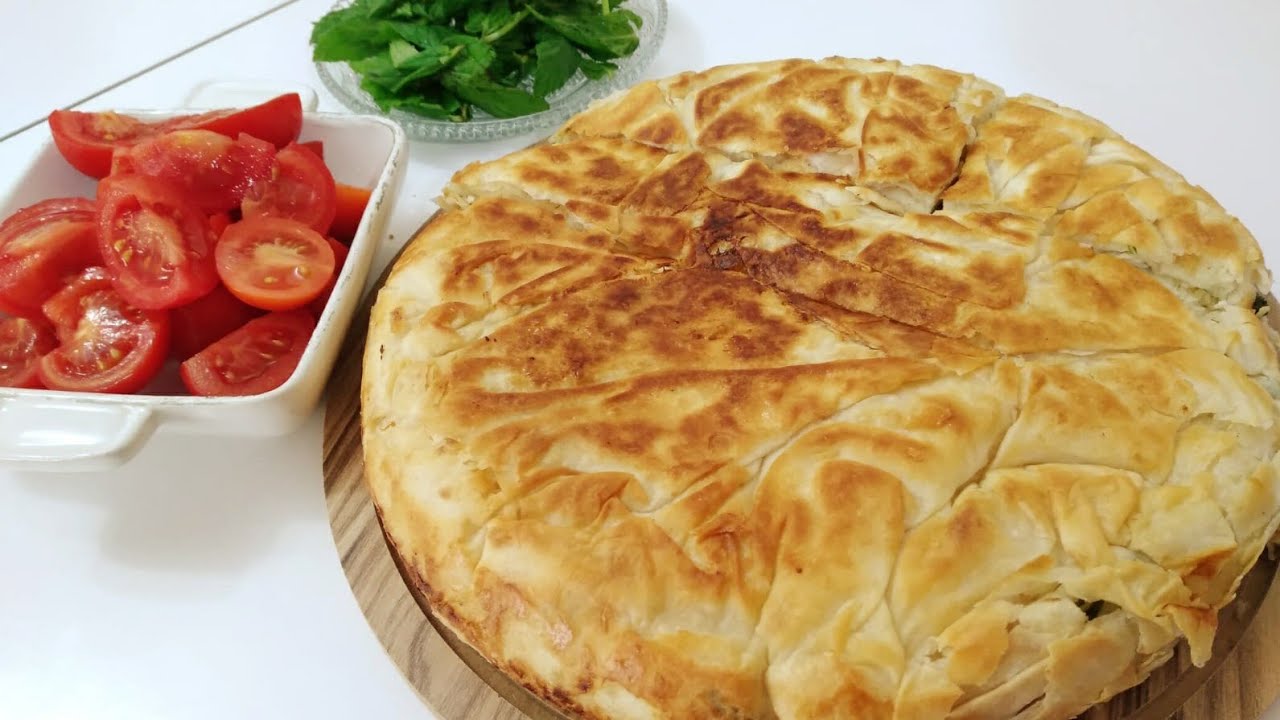 SU BÖREĞİ TADINDA KOLAY TAVA BÖREĞİ-Börek Tarifleri🤌🏻😋