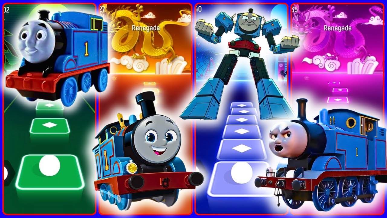Thomas Tomika vs Thomas Cartoon vs Thomas the Tank Engine Cartoon vs Thomas Memories | Coffin Dance