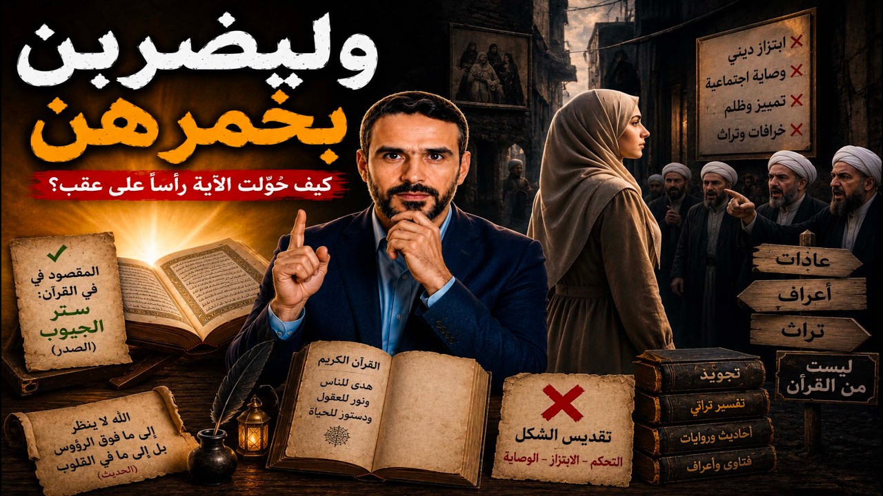 وليضربن بخمرهن على جيوبهن, هل هذا تشريع للحجاب؟