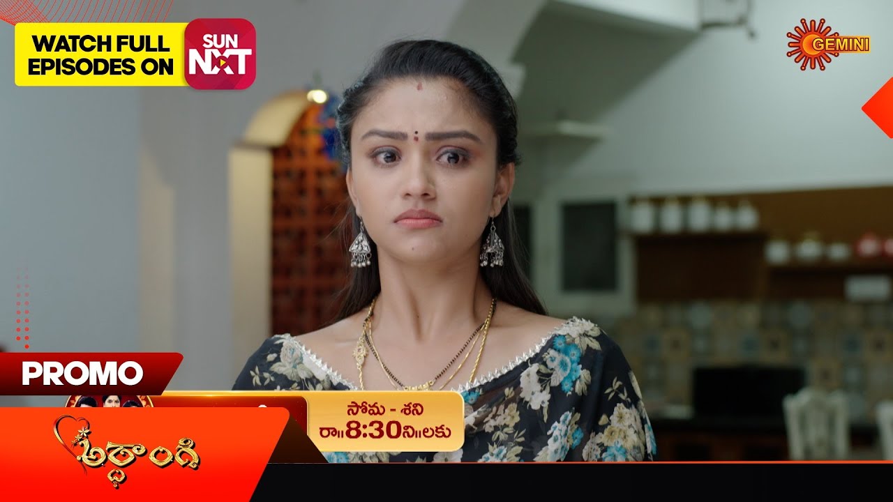 Ardhangi - Promo | 08 June 2024  | Telugu Serial | Gemini TV