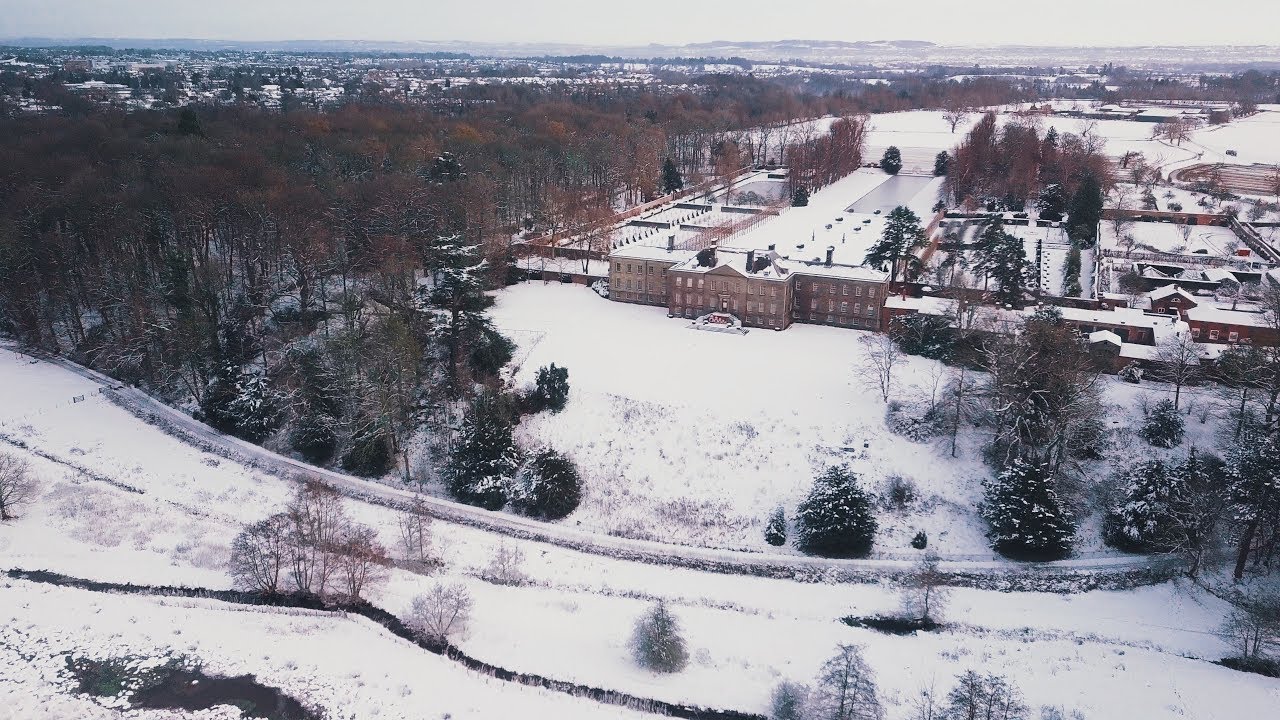 Erddig in the Snow // Mavic Pro 4K
