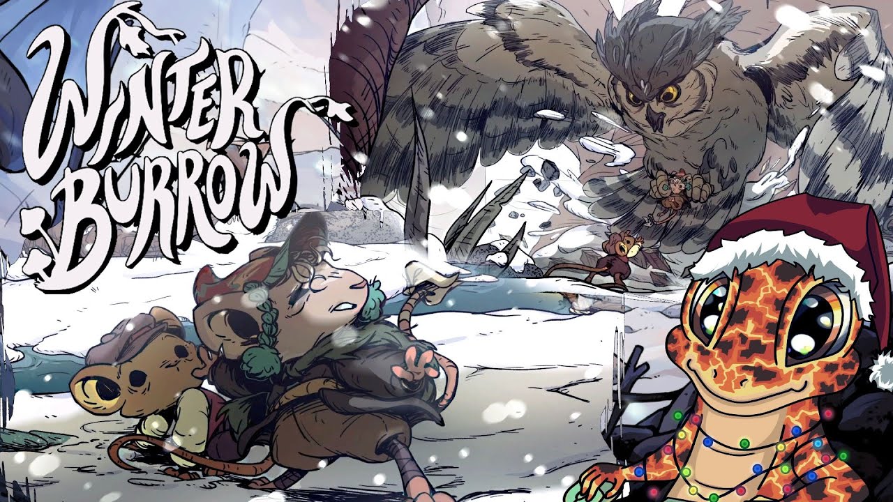 Нападение совы🔥 Winter Burrow №2