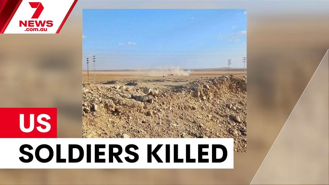 American soldiers killed in Syria attack | 7NEWS