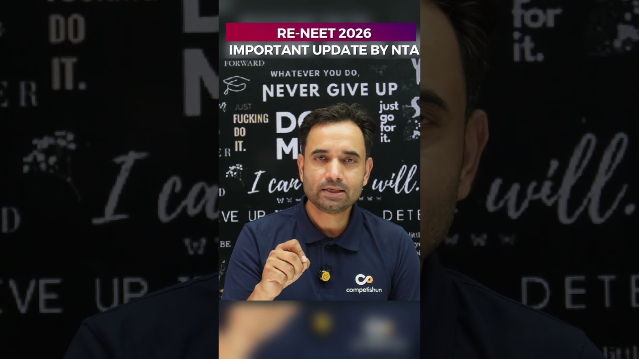 RE-NEET 2026 Big Update - RE-NEET Exam Duration Increased to 195 Minutes #reneet2026
