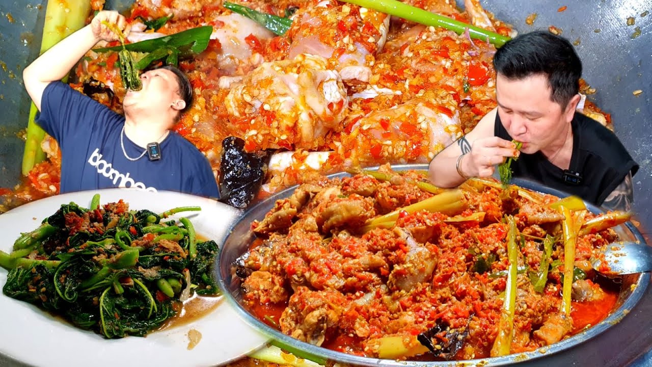 GIL4 !! AYAM PALEKO DENGAN 1 KILO RAWIT TERPEDAS DI DUNIA,,JONTOR BIBIR !!