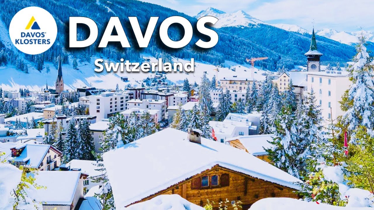 DAVOS KLOSTERS Switzerland ! Luxurious Winter Wonderland _ Swiss Town