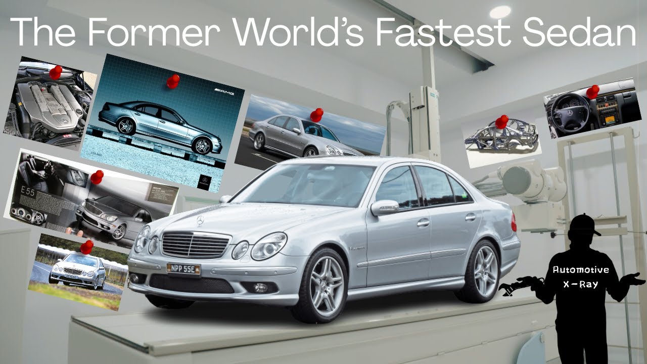 Automotive X-Ray: Mercedes-Benz E55 AMG