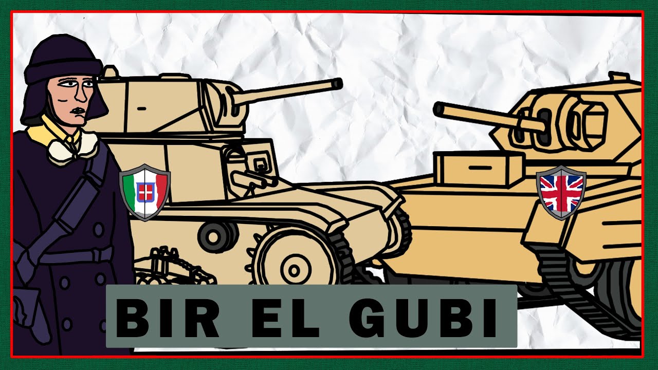 Bitwa pod Bir el Gubi 1941. Wojna w Afryce Północnej