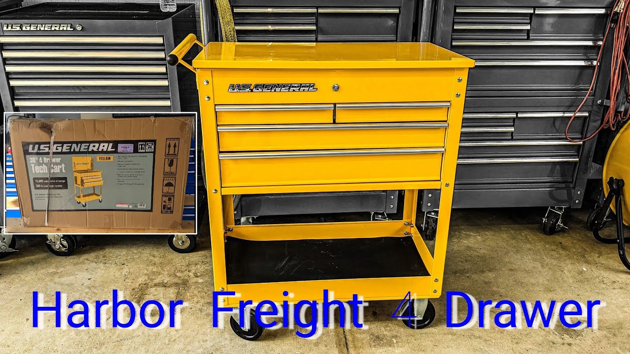 Harbor Freight 4 Drawer 1 Man Build