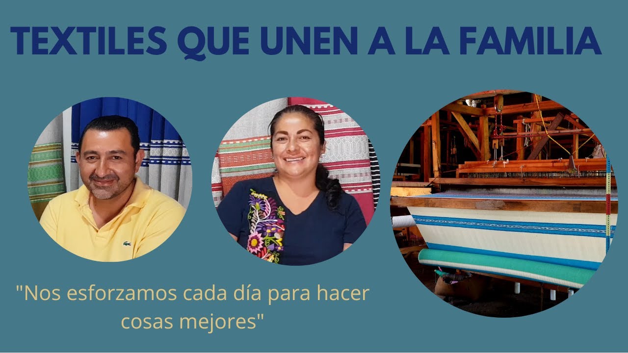Textiles de Mitla que unen a las familias