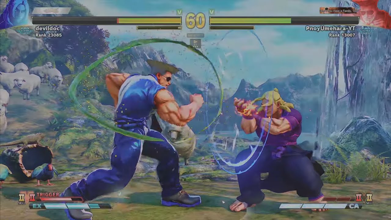 Ken (devildoc) VS Guile | Street Fighter V: Champion Edition #fgc #streetfighter #guile #ken