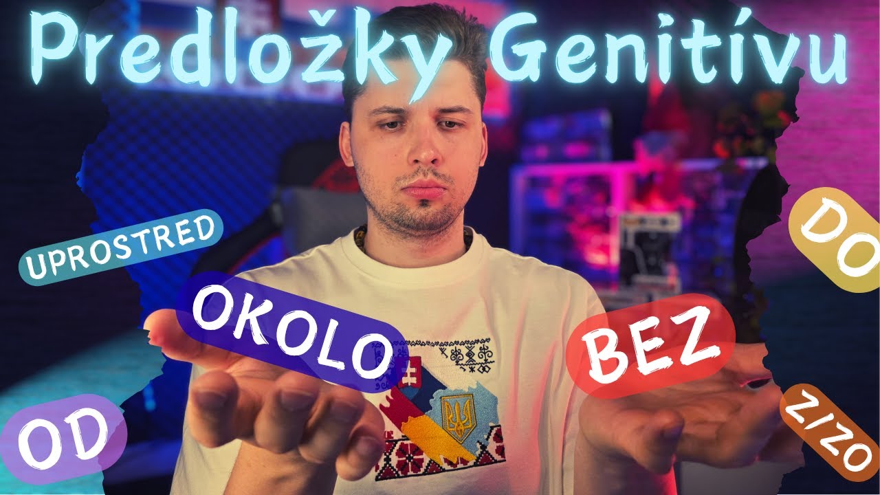 Предлоги/Прийменники/Prepozície в Genitív (Родительный падеж)