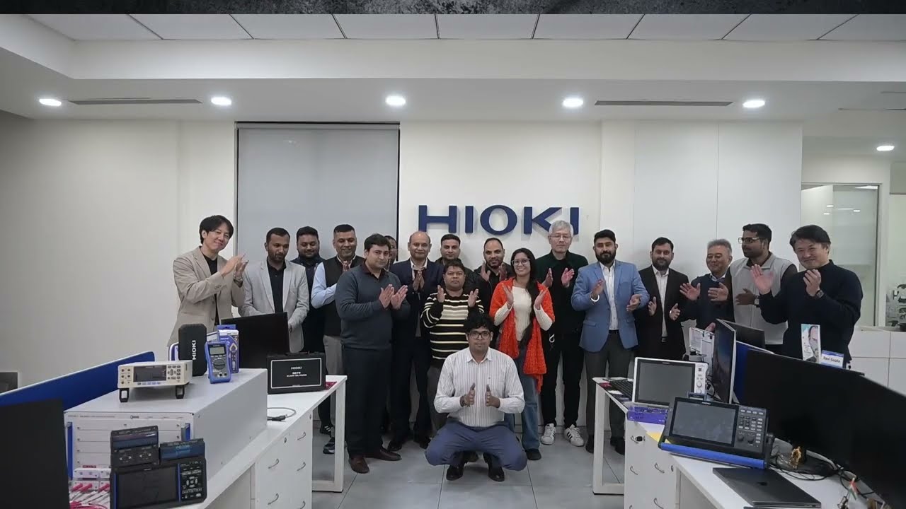 Happy New Year 2026 | HIOKI India – Precision, Innovation & Partnership | Blue Brand | Japan