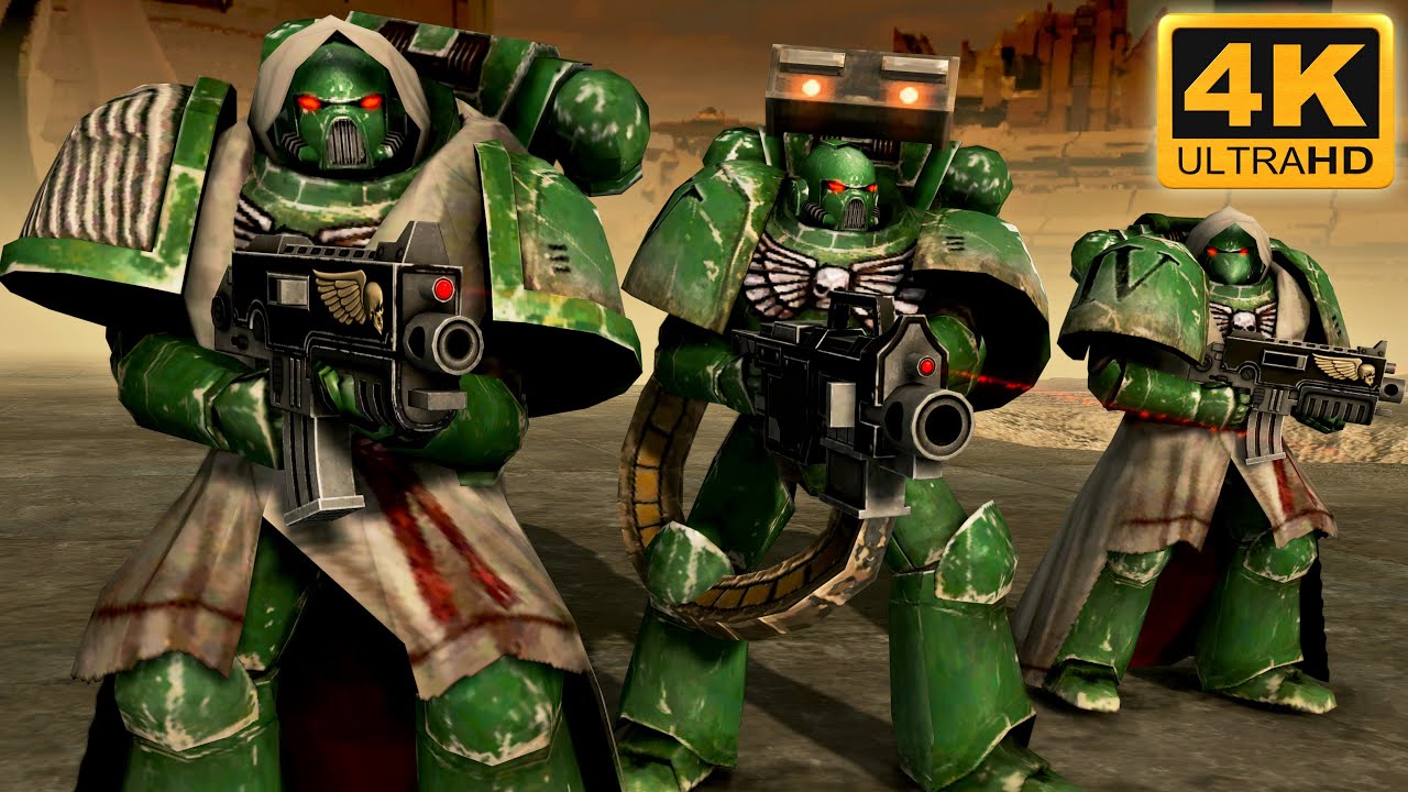 SPACE MARINES vs TAU EMPIRE - Realistic RTS Battle | Men of War: Warhammer 40k Mod (4K)