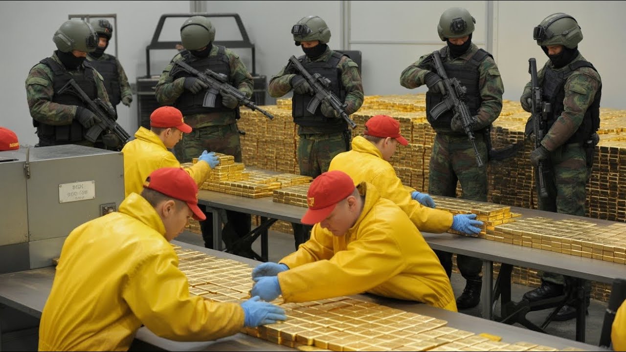 Inside the Secret Gold Factory 🏭✨ | How Pure 24K Gold Is Really Made (Full Process)