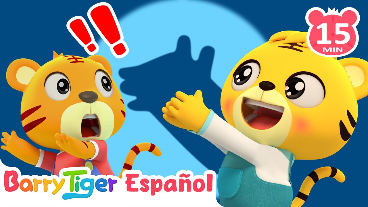 💡 Juego de sombras con las manos y canciones infantiles para jugar | BarryTiger