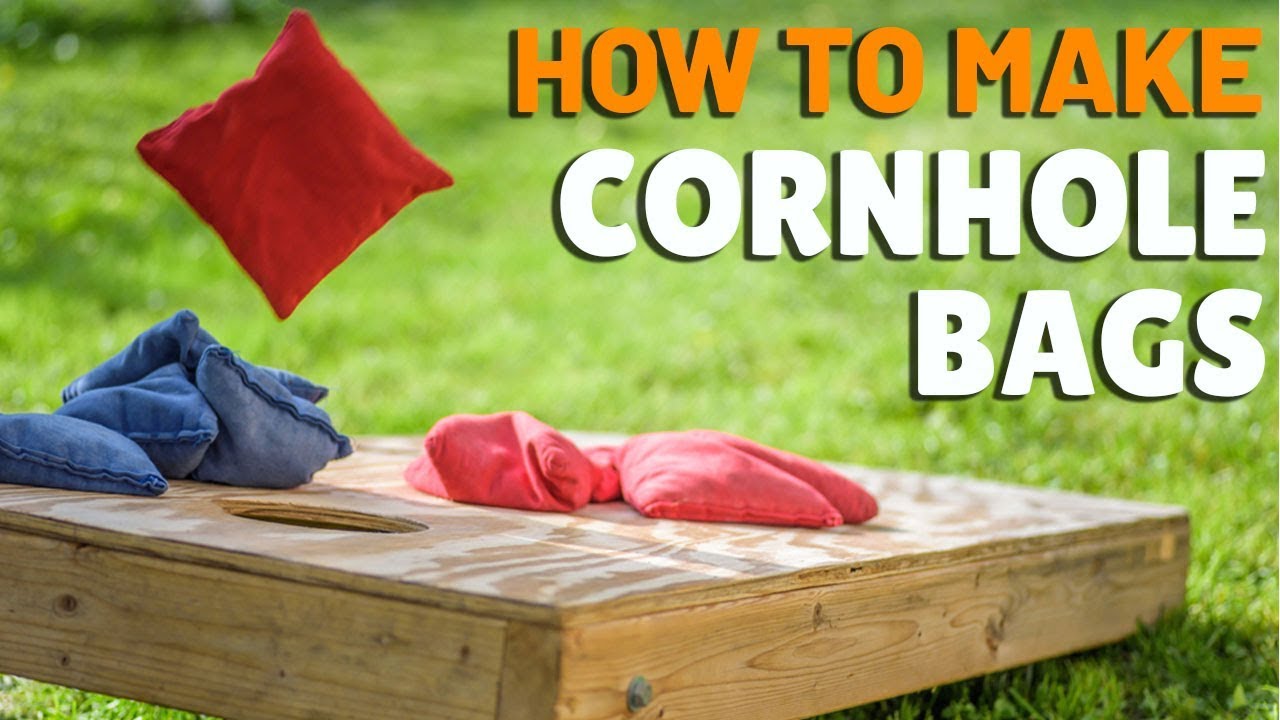 How to Make Cornhole Bags - DIY Cornhole Bag