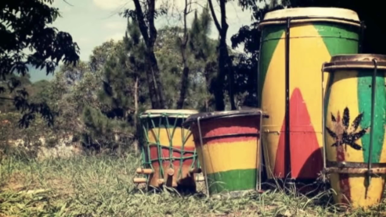 Nyabinghi Drums Reggae Riddim Instrumental
