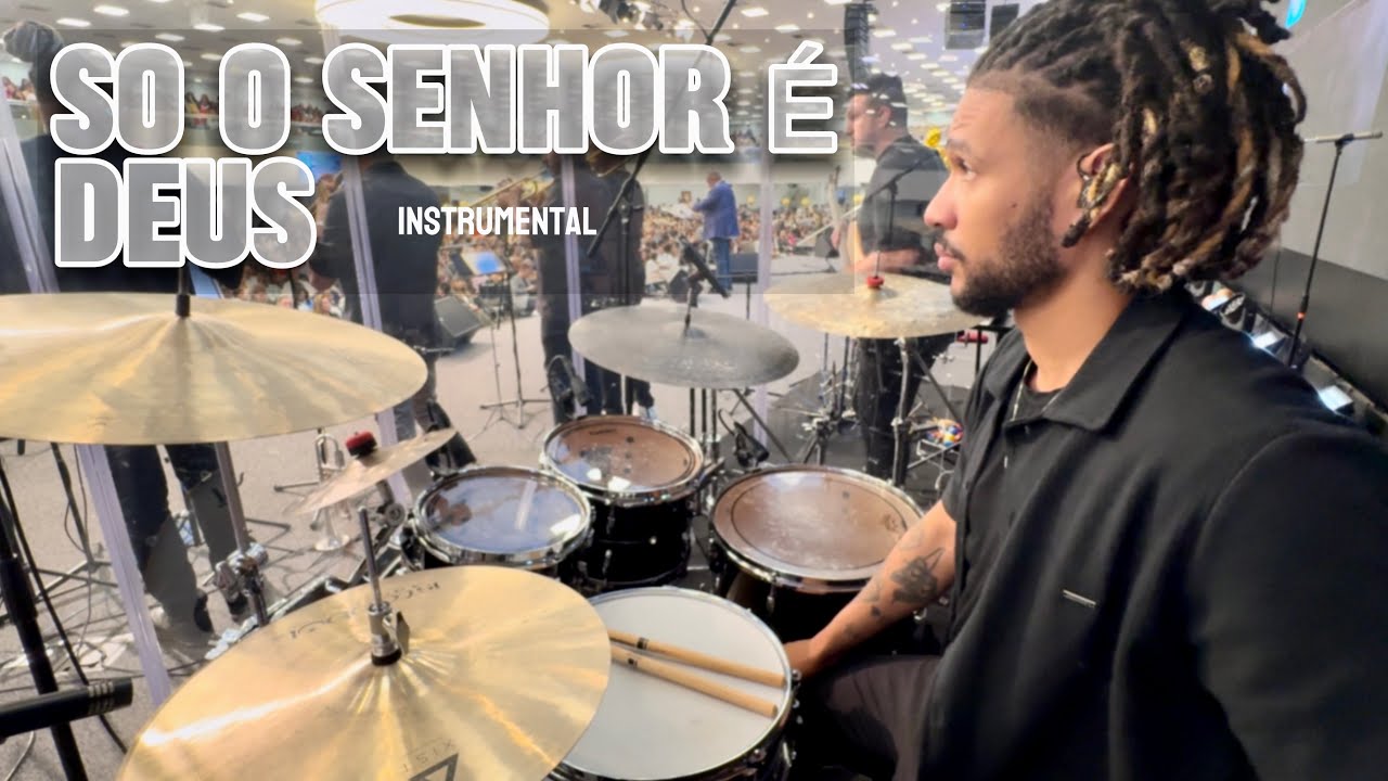 Matheus Falc&atilde;o - S&oacute; O Senhor &Eacute; Deus        #drumcover 