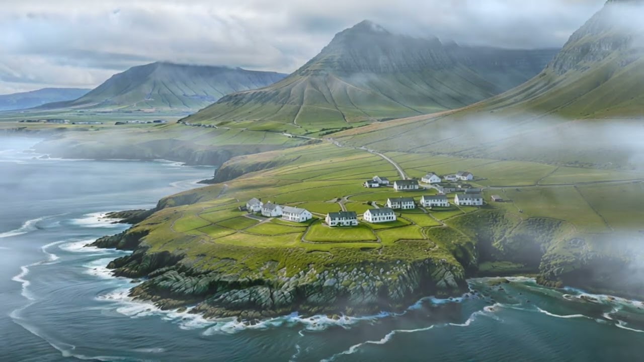 European Coastal Cabin Ambience - Rain, Waves & Wind Sounds for Relaxation, Sleep & Study