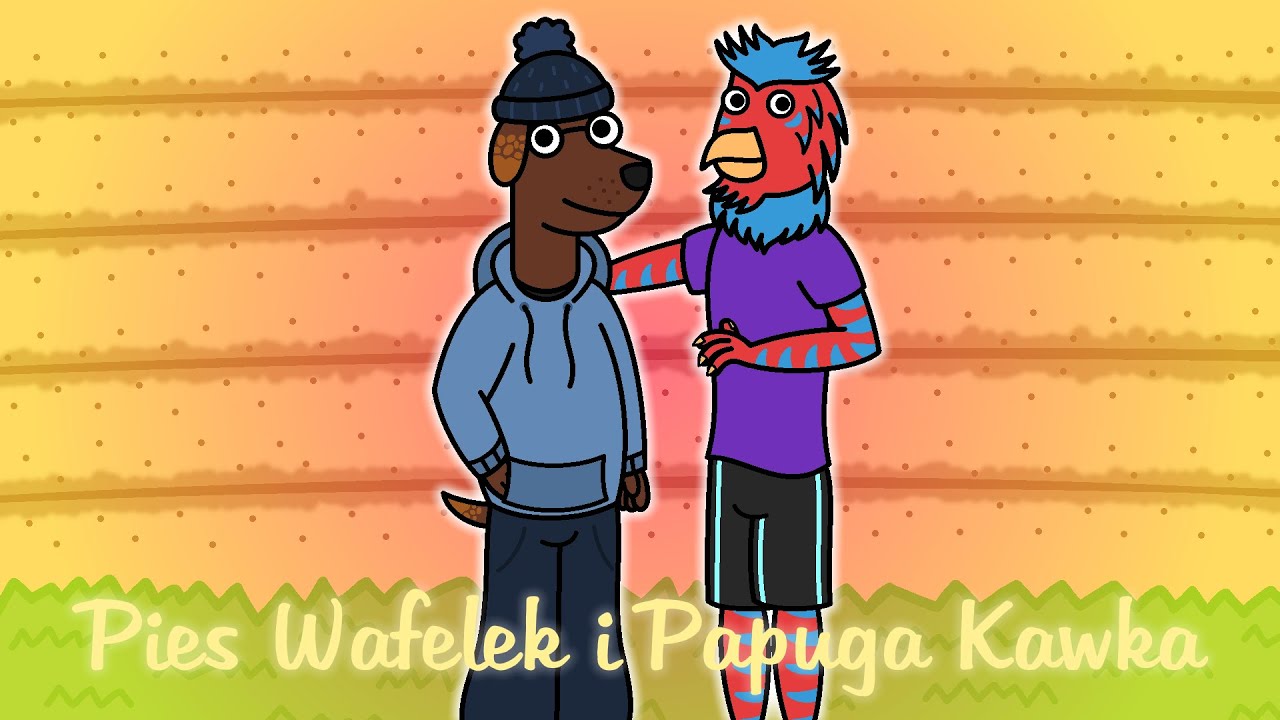 Pies Wafelek i Papuga Kawka [Projekt studencki]