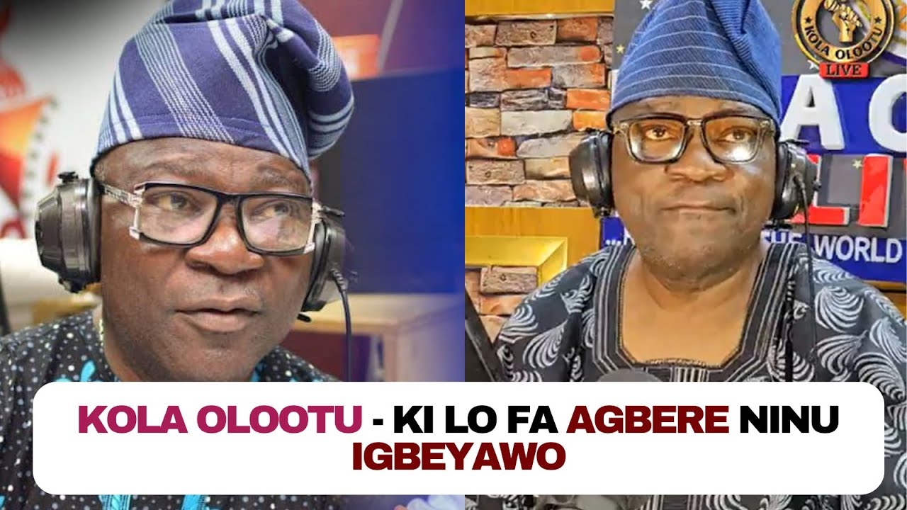 Kola Olootu - ounfa agbere ninu igbeyawo ( True Life ) Part 1