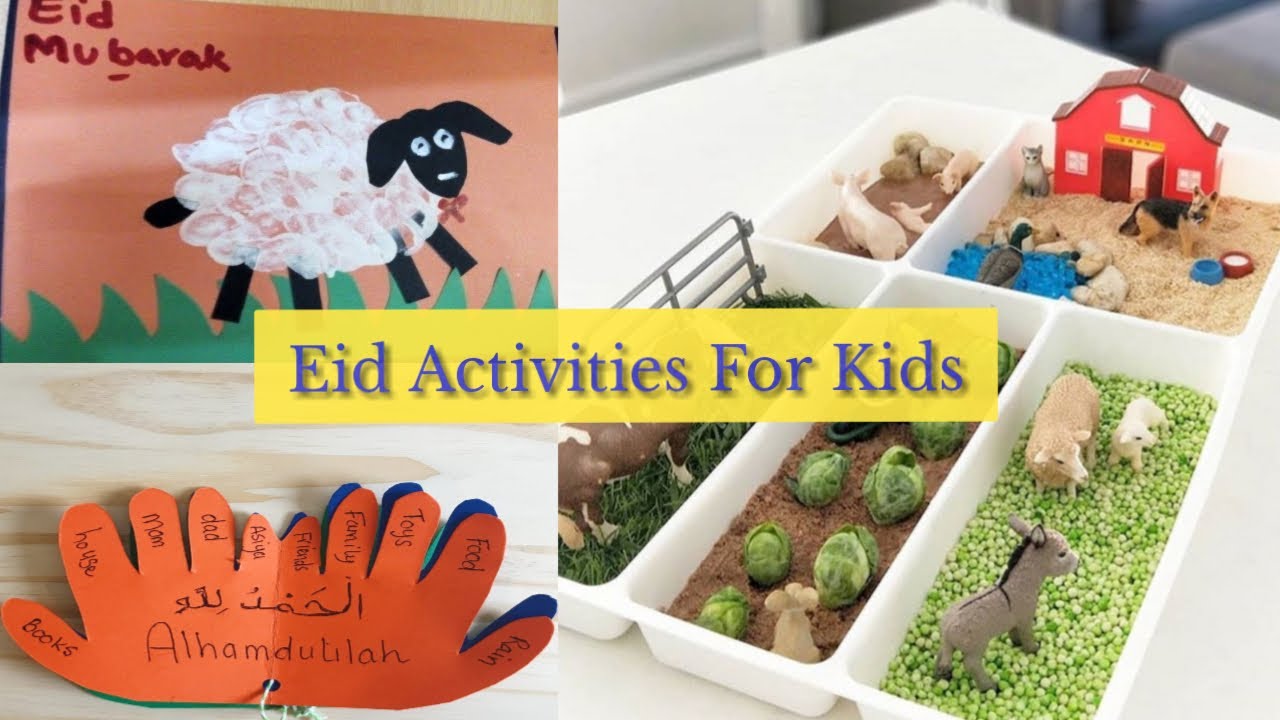 Best Eid ul Adha Activities For Kids||DIY Homemade Activities For Your Child