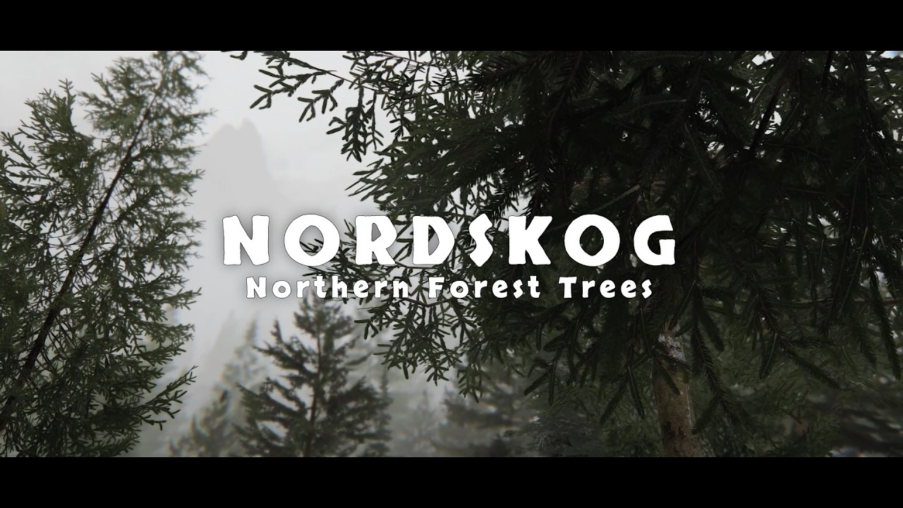 Skyrim&rsquo;s Most Underrated Tree Mod | NORDSKOG - Northern Forest Trees Showcase (HD/4K)