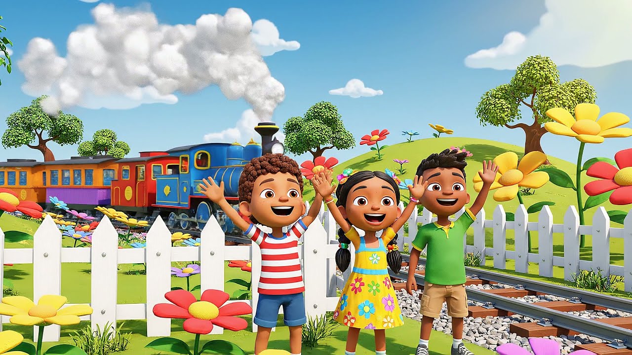 Cinco Trenzinhos de Brinquedo Choo Choo! | Rimas Infantis e Canções para Crianças