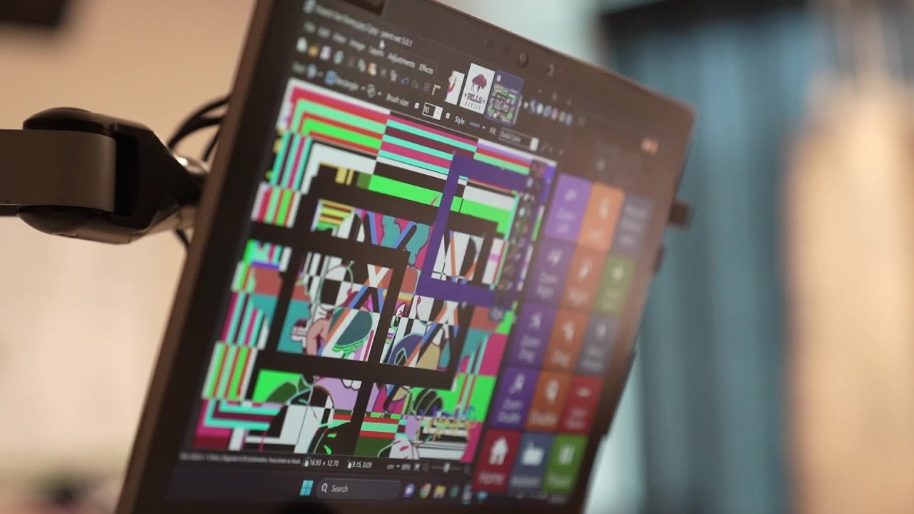 Watch: Robert Feliciano keeps designing through ALS battle