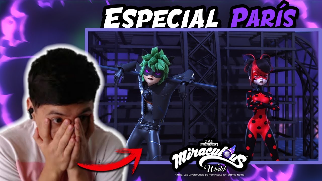 ME ENCANTAN!!! - Miraculous Ladybug París REACCIÓN Miraculous World París - Reacttiion