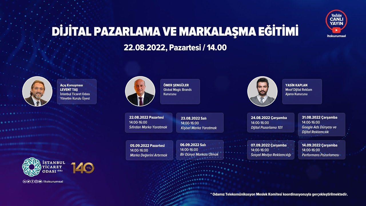 Dijital Pazarlama ve Markalaşma Eğitimi (1) Sıfırdan Marka Yaratmak