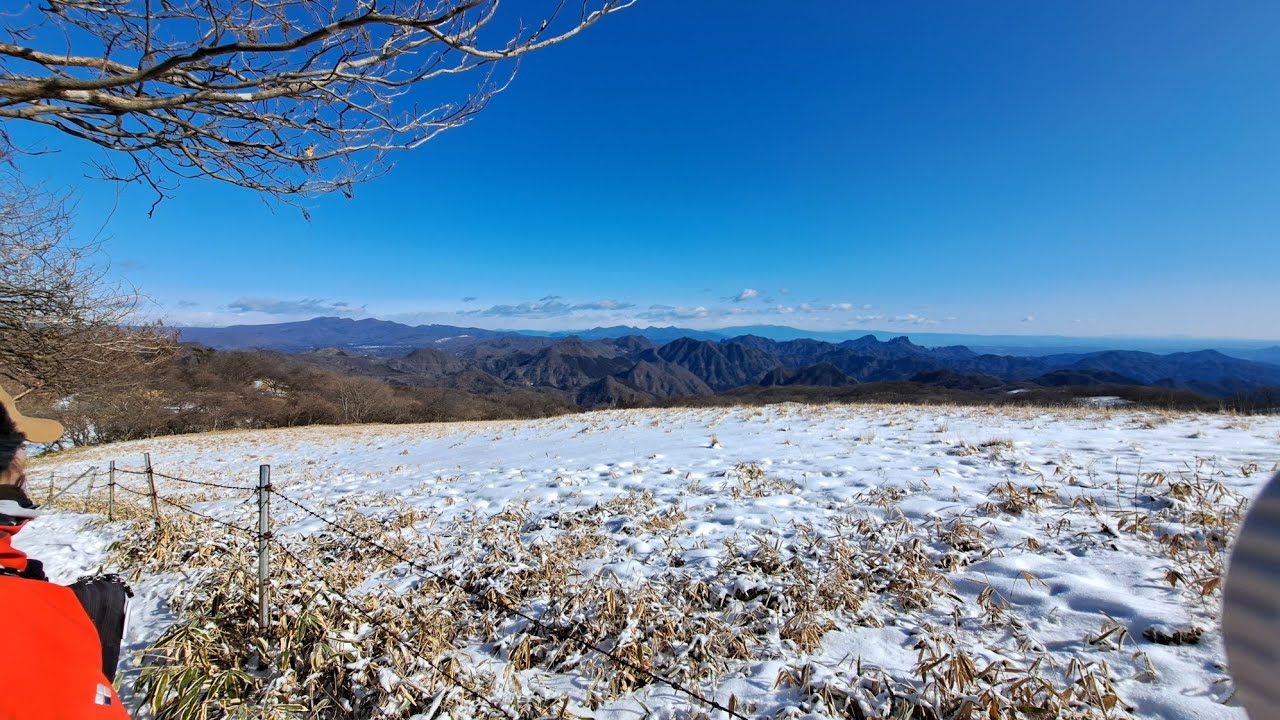 物見山スノーハイク#お気楽隊#お気楽山登り#神津牧場#大展望#ハイキング