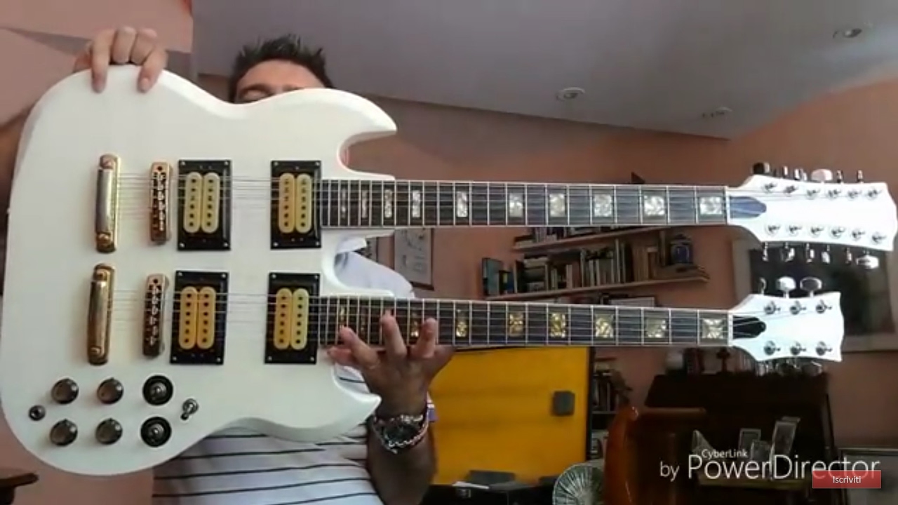 Vintage: Gherson double neck!!