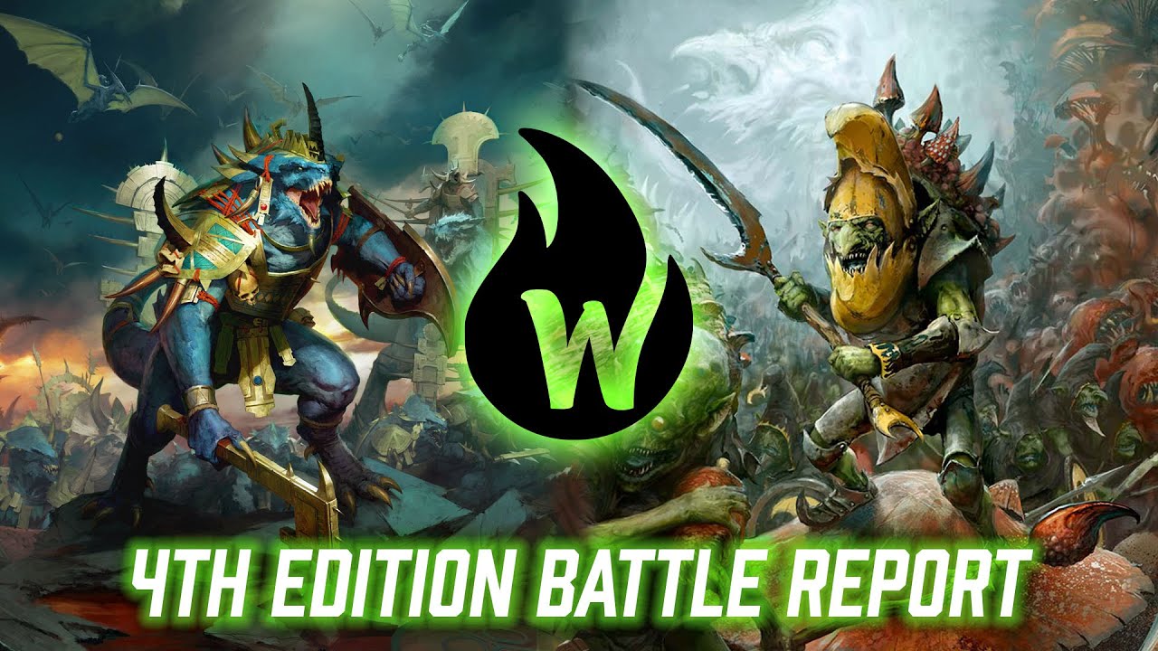 Gloomspite Gitz vs. Seraphon: Age of Sigmar Battle Report | Playing a New Army?!