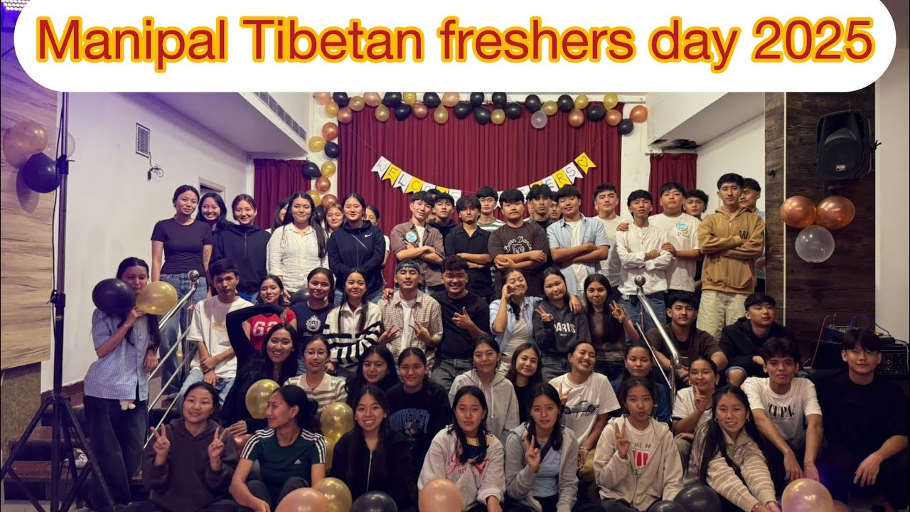 Manipal Tibetan freshers day 2025||Gorshey||#tibetanvlogger#gorshey 