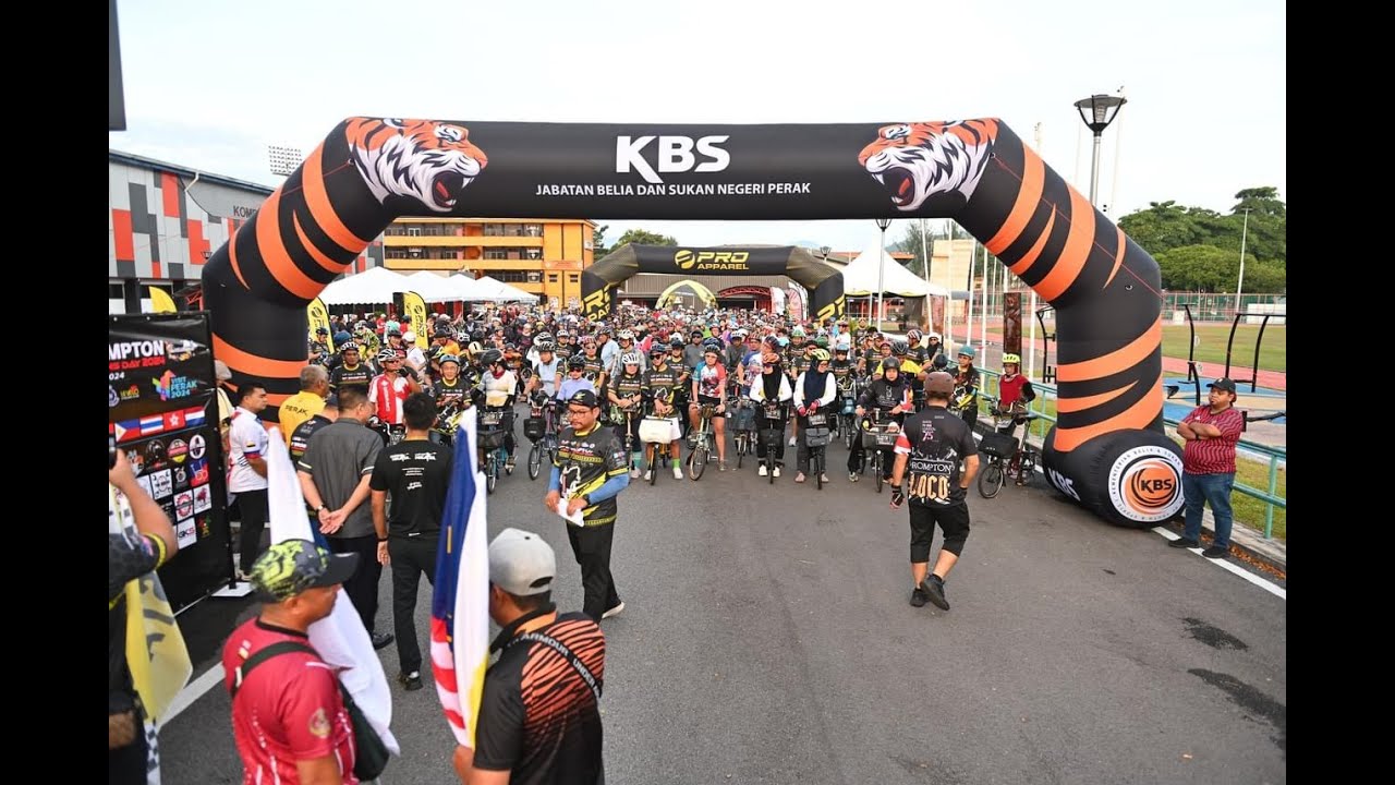 MY Brompton Malaysia Fans Day 2024 at Ipoh, Perak Rides Video