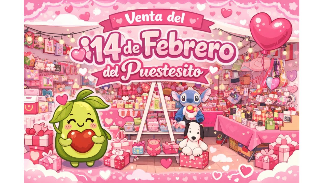 Venta del Puestesito en 14 de Febrero❤️😍 Te comparto tips, sugerencias y recomendaciones 🤩💝