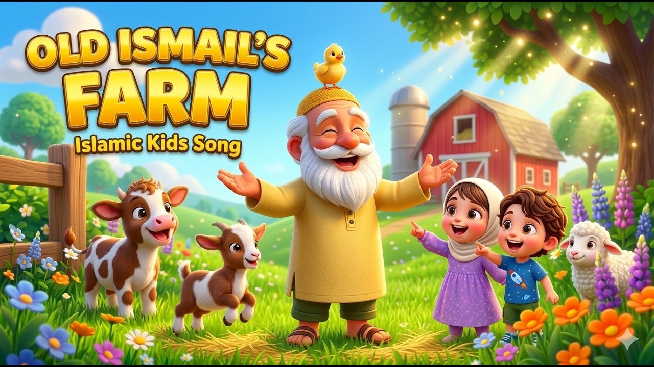 Old Ismail Had a Farm | Islamic Kids Song | Muslim Nursery Rhymes | Kids Nasheed