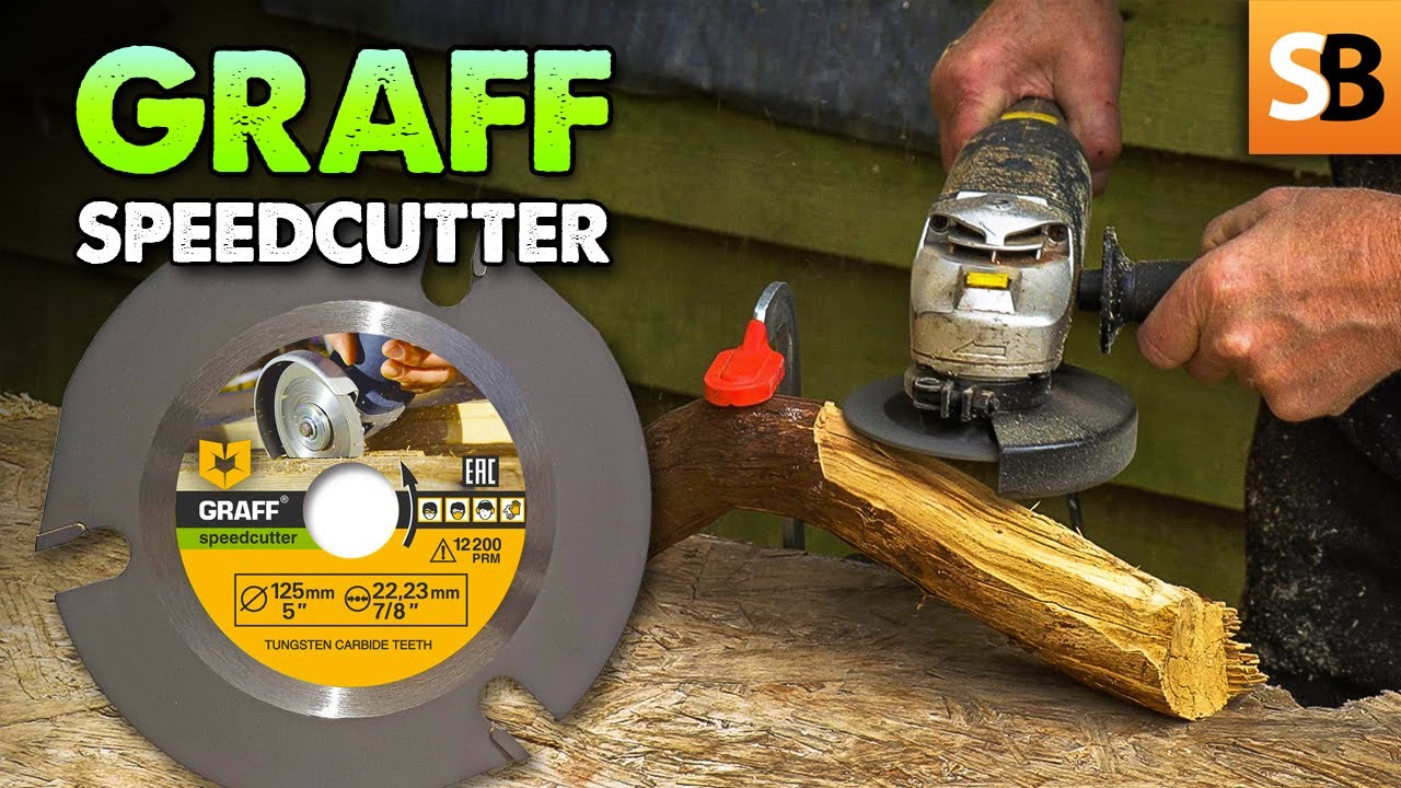 Angle Grinder Wood Carving - Graff Speedcutter