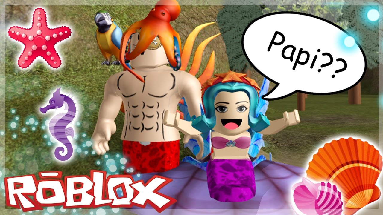 ME CONVIERTO EN BEBÉ SIRENA en ROBLOX