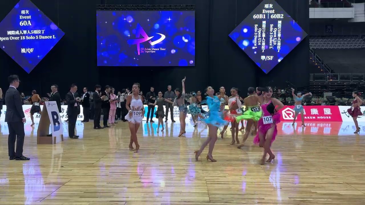 拉丁C (U14單人三項-複賽 亞巡賽-台北）
