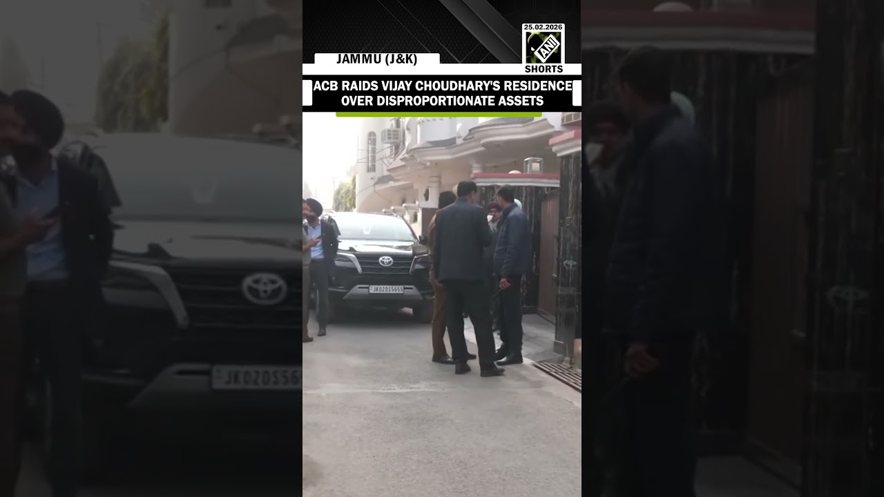 ACB raids J&K Dy CM Surinder Choudhary&rsquo;s brother Vijay Choudhary&rsquo;s home over alleged assets