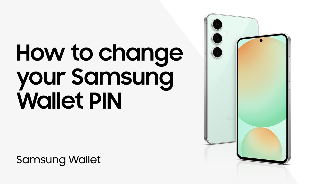 Change your Samsung Pay PIN on your phone | Samsung US